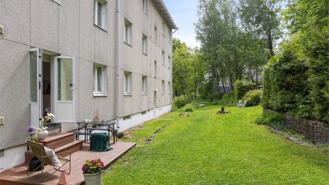 Vi har gleden av å presentere denne flotte og innbydende leiligheten i Aslakveien 17B!