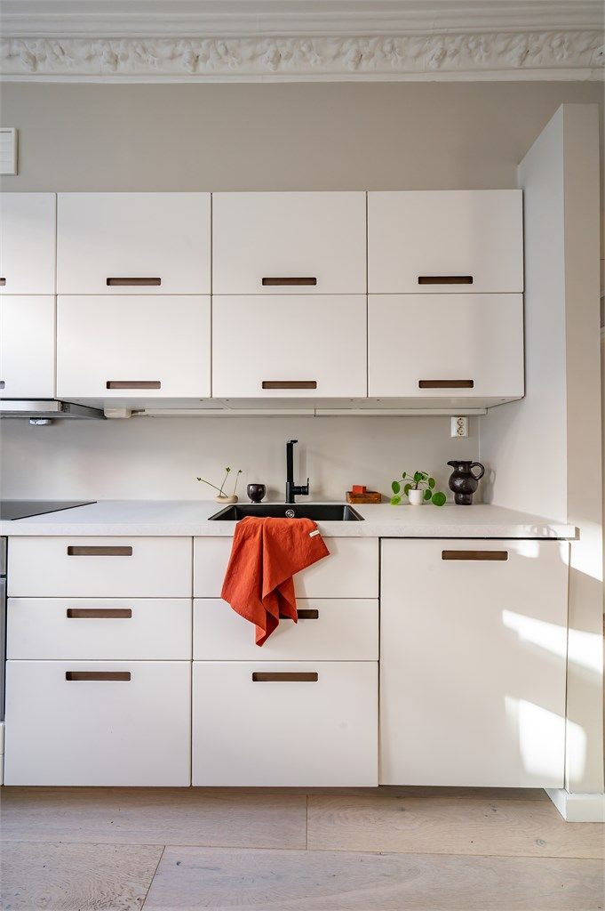 For økt trygghet er det installert Waterguard under vaskekummen på kjøkkenet.