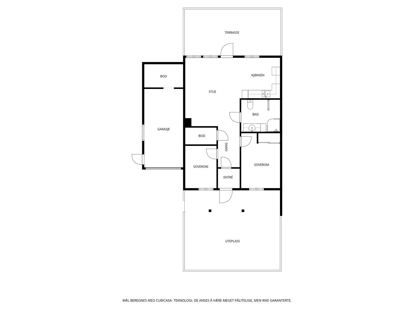 Planskissen er veiledende.