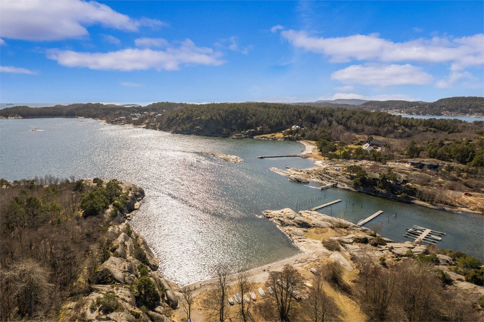 Flautangen er et populært turområde - 5km kjøretur unna