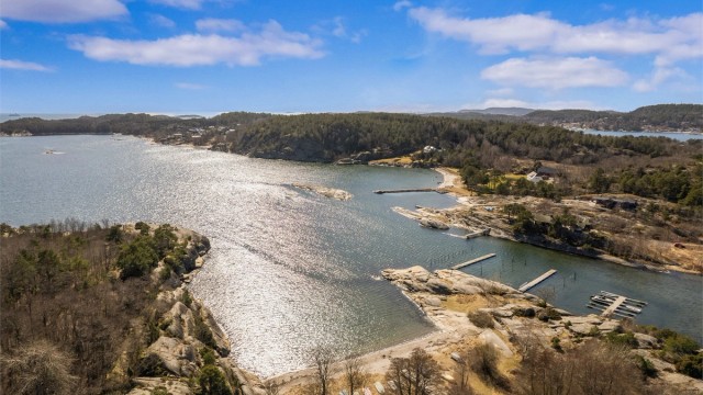 Flautangen er et populært turområde - 5km kjøretur unna