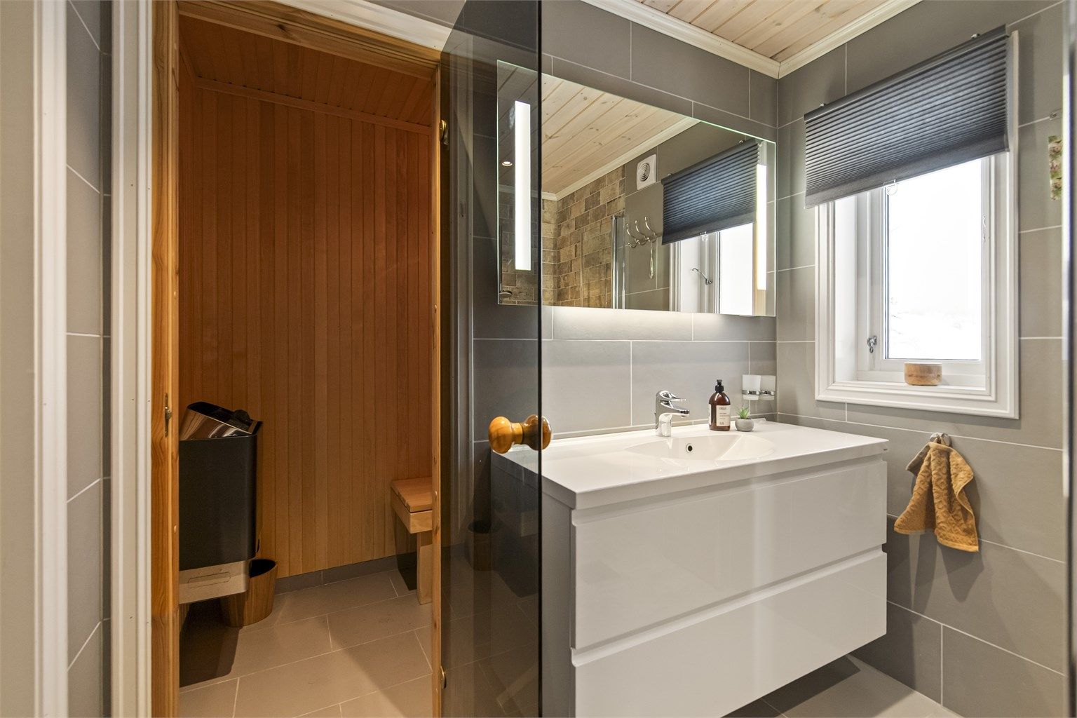 Delikat bad med badstue