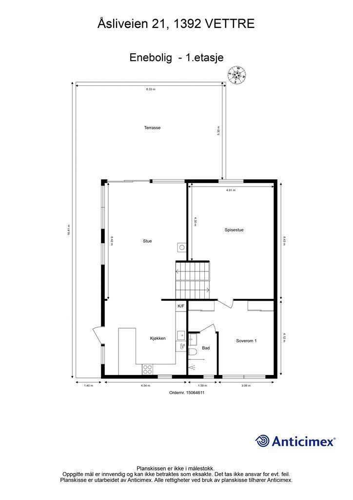 Plantegning 1.etasje