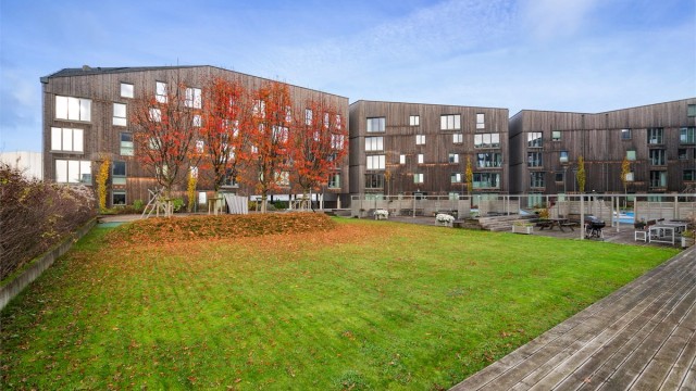 Store og fine fellesområdene for alle aldre. Det er også fellesrom til leie.