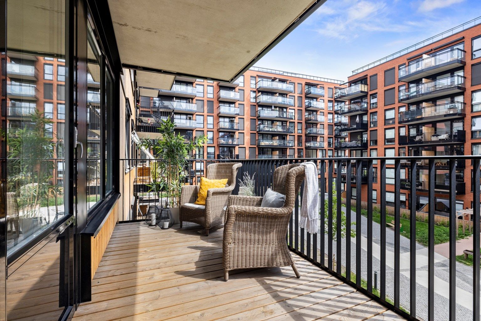 Flott, nyere 4-roms leilighet i nye Løren Botaniske. 