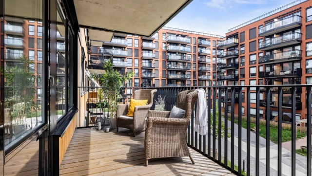 Flott, nyere 4-roms leilighet i nye Løren Botaniske.