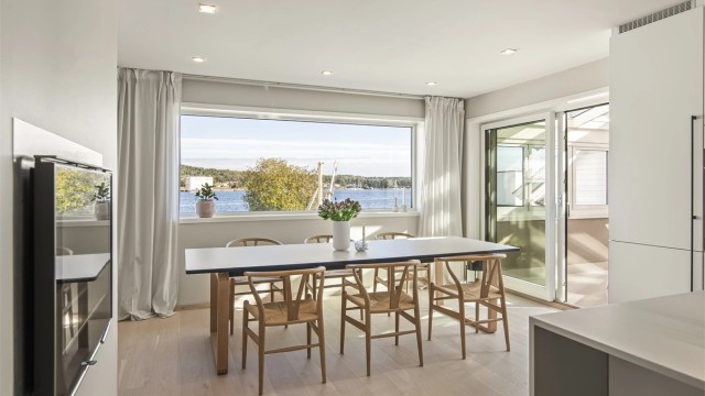 Delikat, moderne og tidløst innredet bolig med fokus på kvalitet