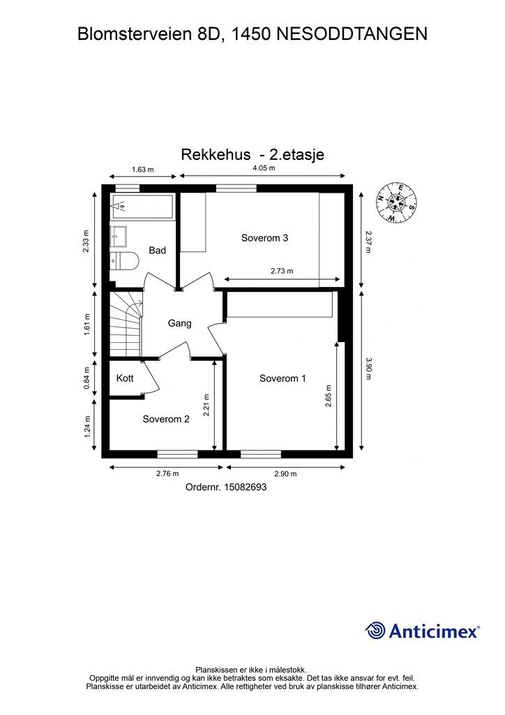 Plantegning 2.etasje
