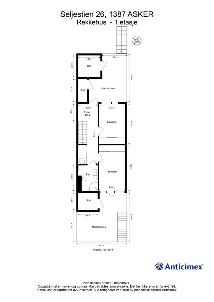 Plantegning - 1.etasje
