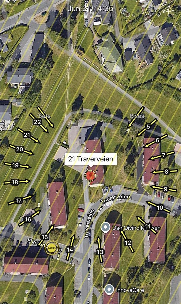 Solkart - illustrasjon 