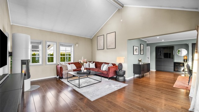 En ny varmepumpe fra 2023 sørger for effektiv oppvarming og kjøling.