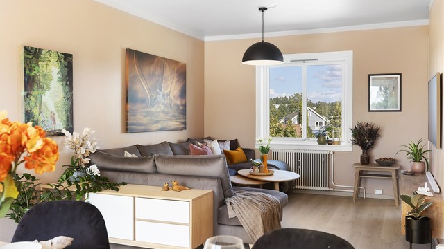 Her får du gode lysforhold og en gjennomtenkt planløsning.