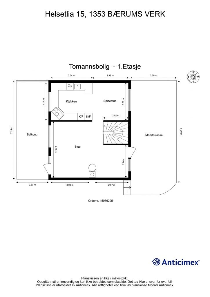 Plantegning 1. etasje