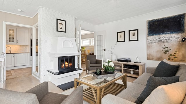 Lys og romslig stue