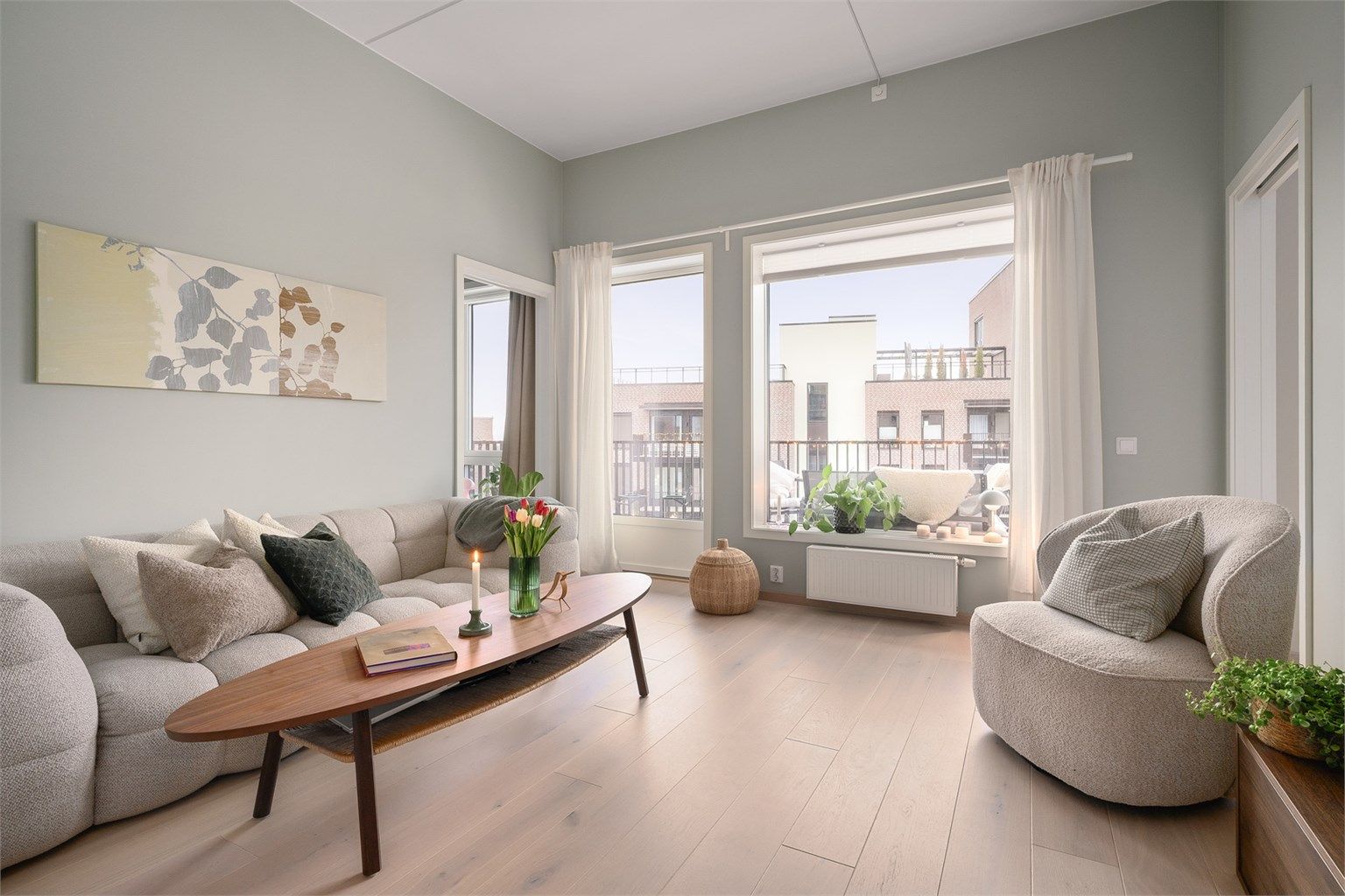 Sindre Nyhus v/Krogsveen presenterer en strøken 3-roms i Lille Løren Park.