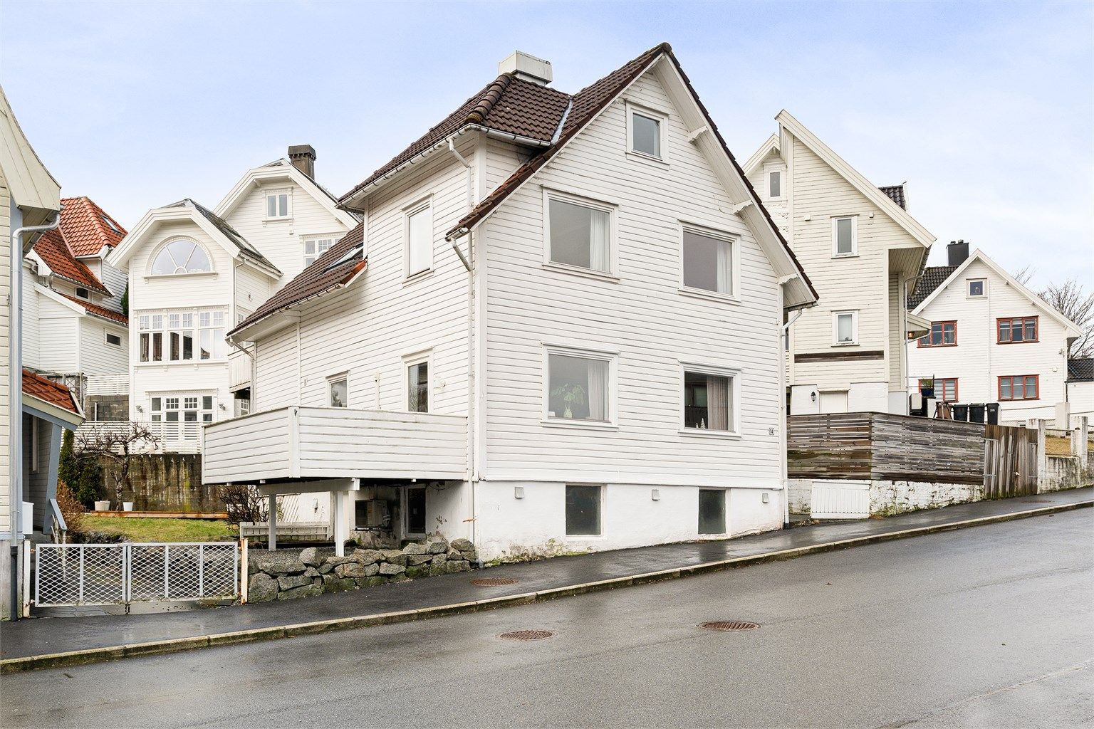 Bygget består av totalt to leiligheter. 