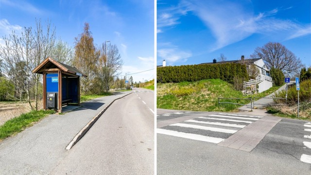 I Brevikveien rett nedenfor boligen er det timesavganger til og fra Son og Sonsveien stasjon. Buss mellom Moss og Vestby passerer også gjennom Store Brevik.