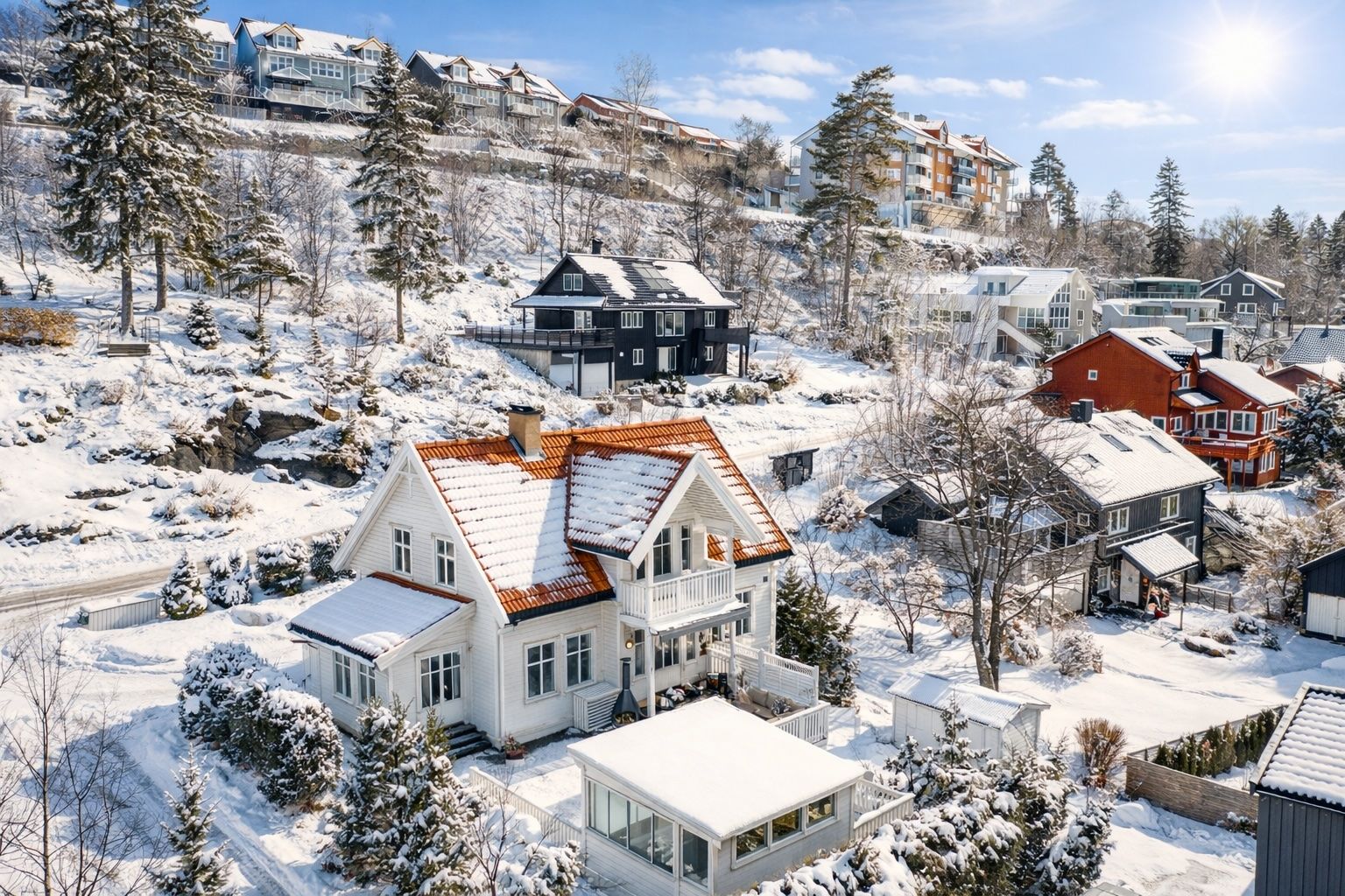 Familievennlig enebolig