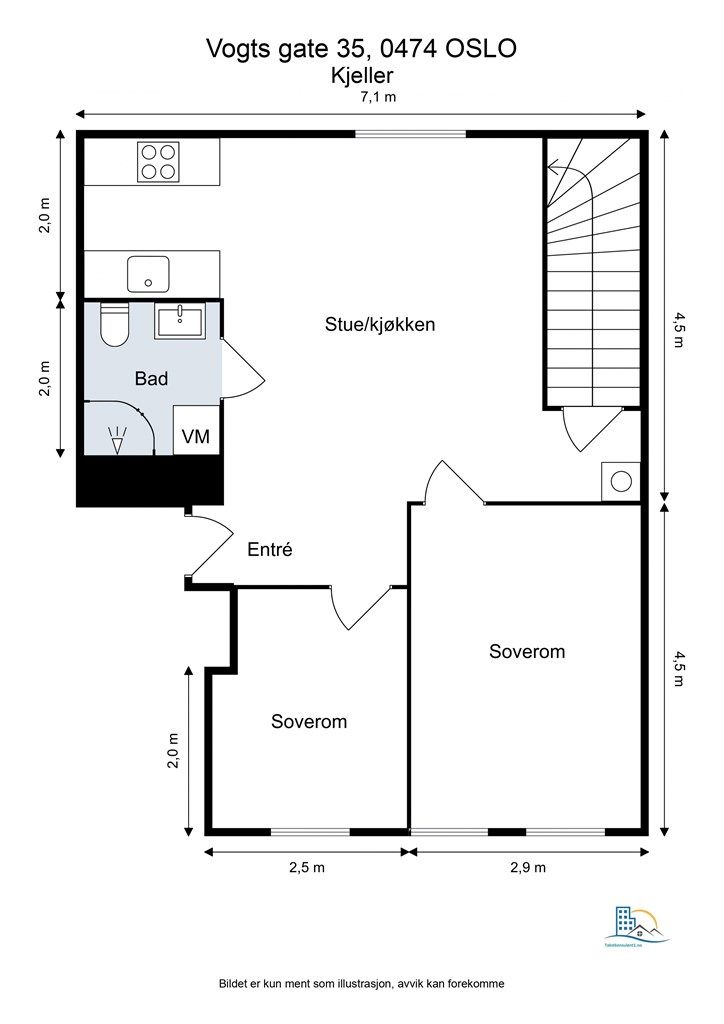 Plantegning - Underetasjen 