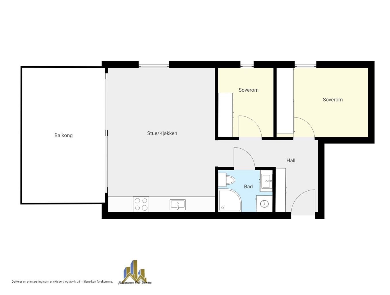 Plantegning - 8. etasje