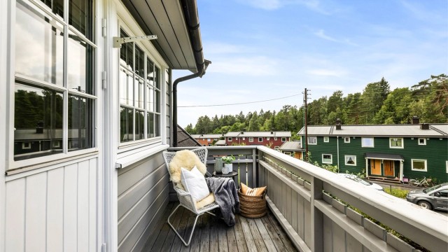 Balkong på ca. 5 kvm