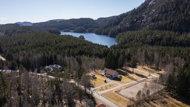 Nær beliggenhet til Hauglandstjørna.