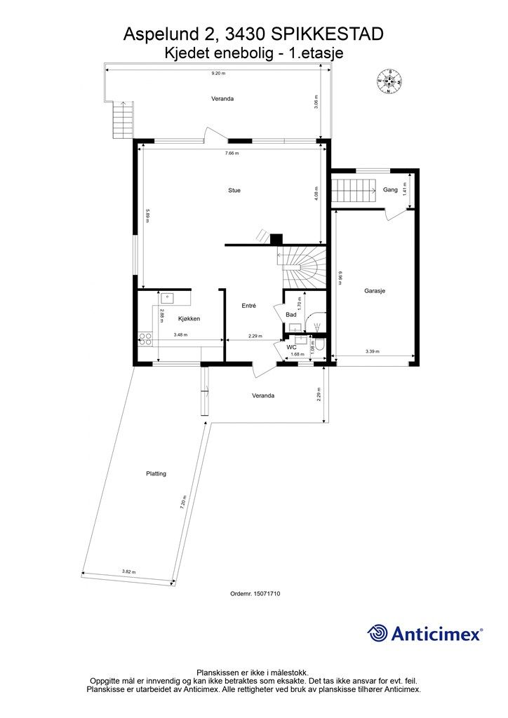 Plantegning 1.etasje