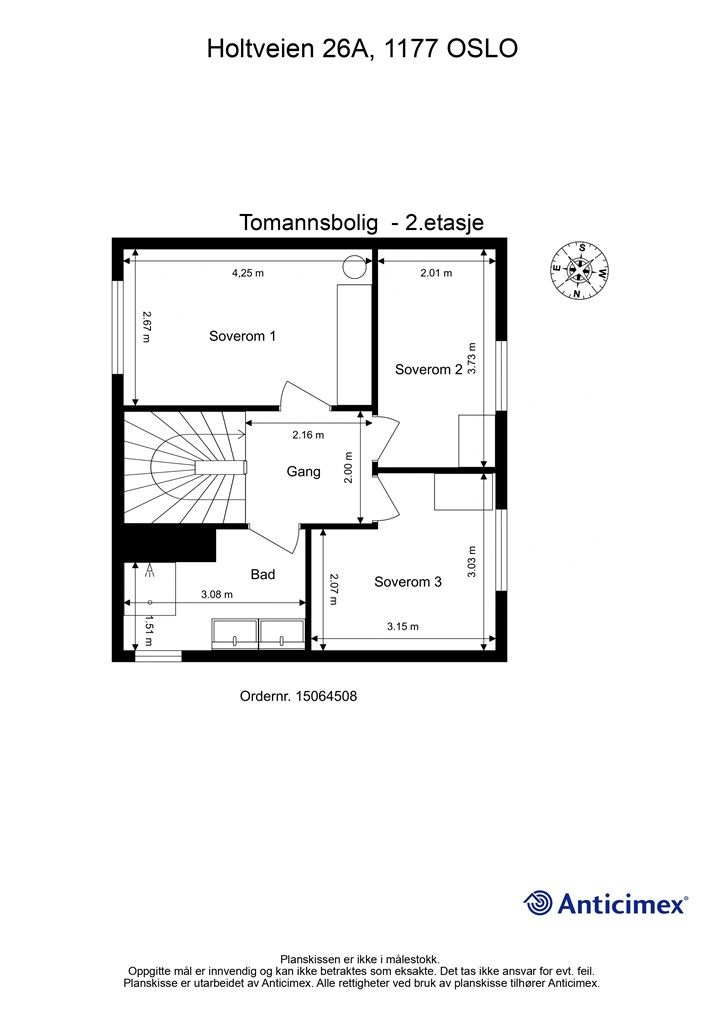 Plantegning 2. etasje