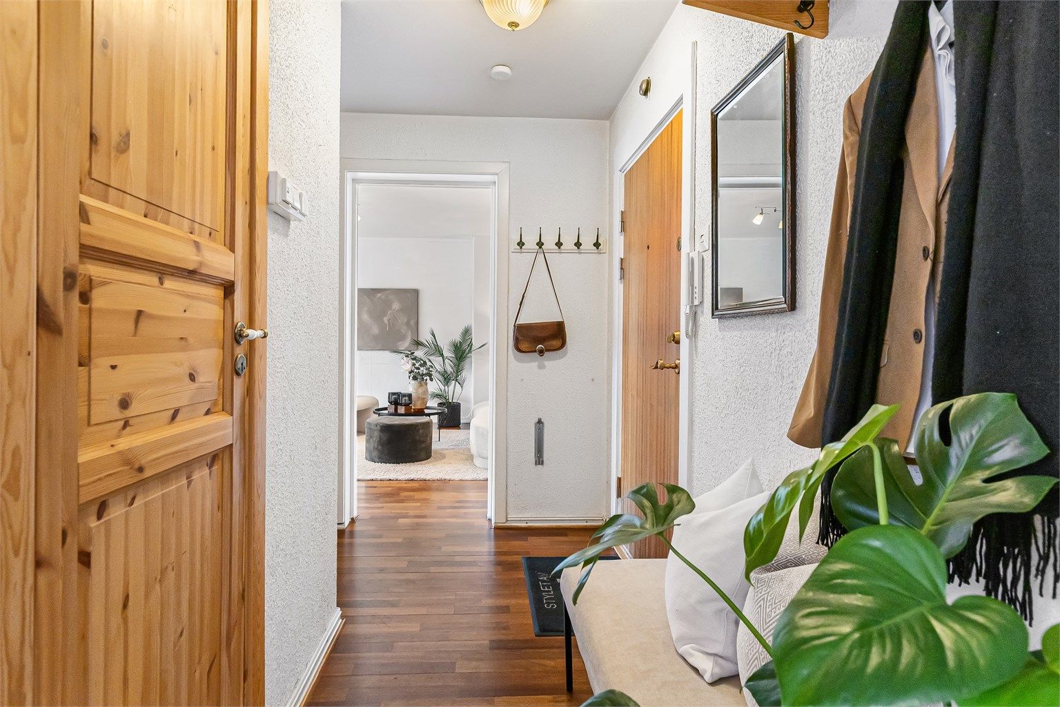 Leiligheten har en arealeffektiv og praktisk planløsning på 50 m².