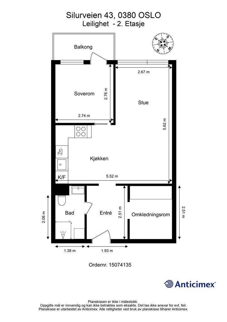 Plantegning 2. Etasje
