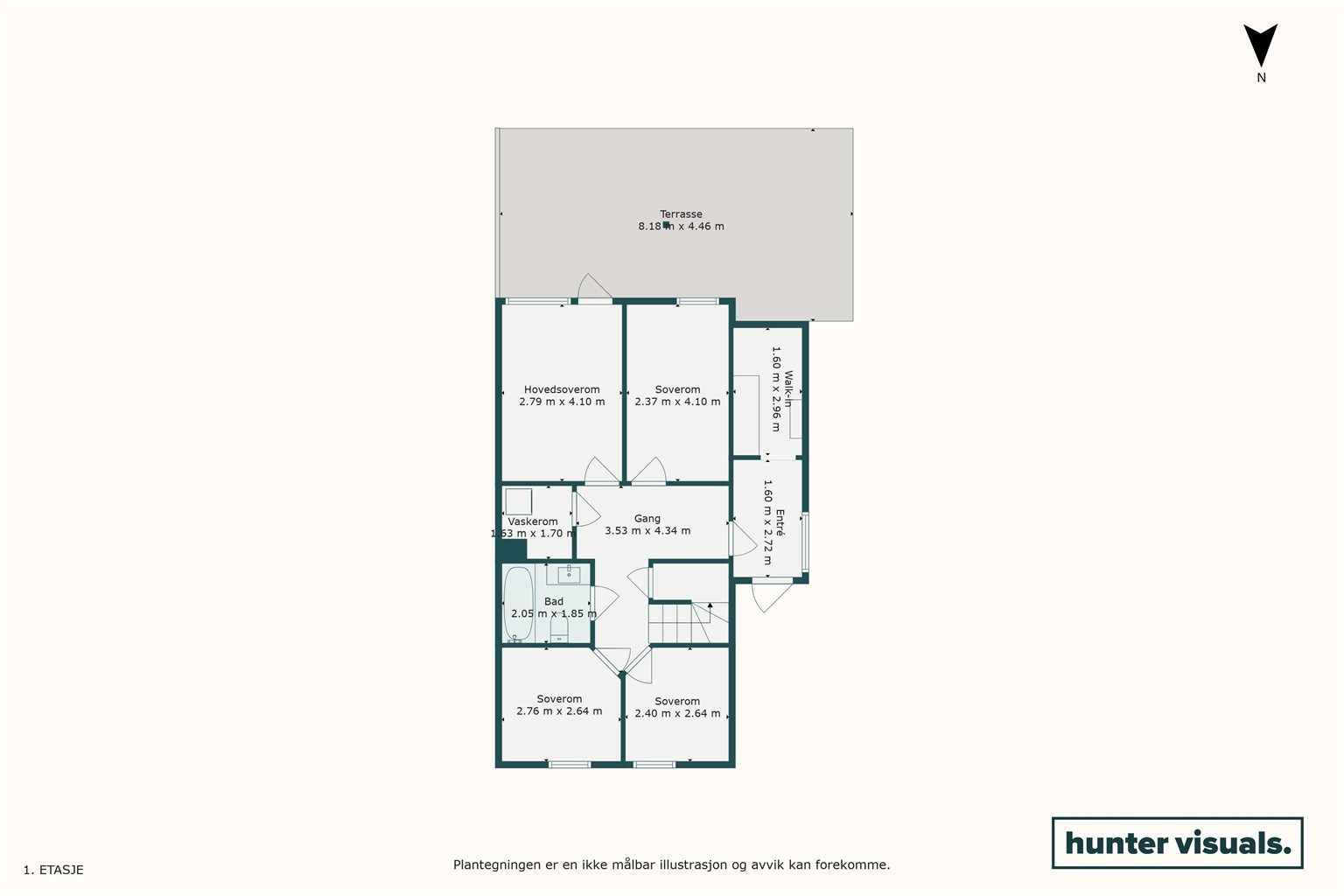 Plantegning 1. etasje