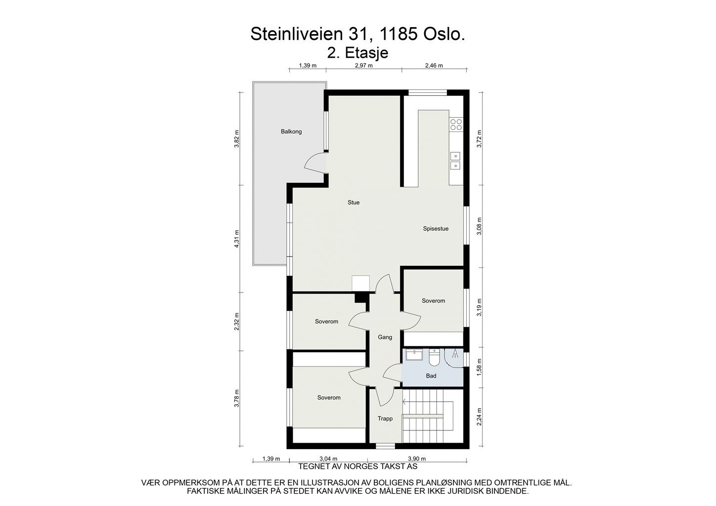 Plantegning 2. Etasje