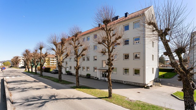 Det er rikelig med gratis gateparkering rett utenfor boligen