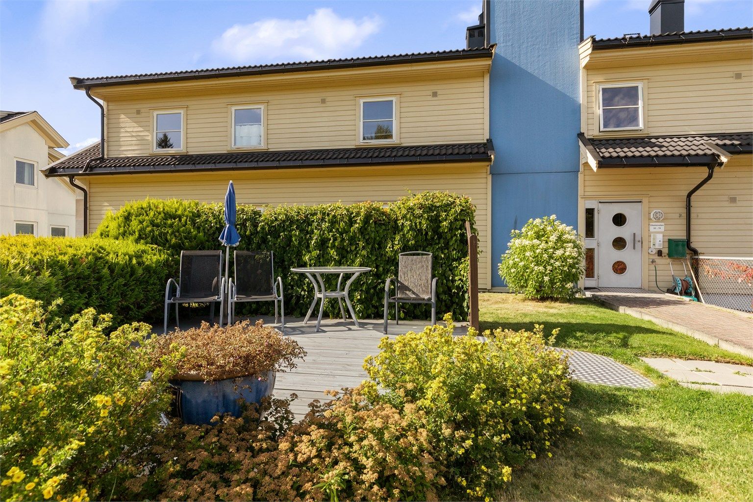 Flotte fellesarealer ved inngangspartiet 