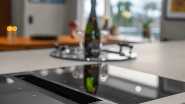 Platetopp med integrert ventilator