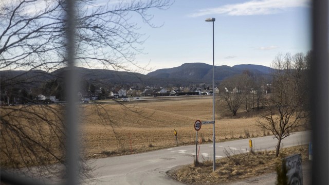 Landlig utsikt fra 2. etasje.