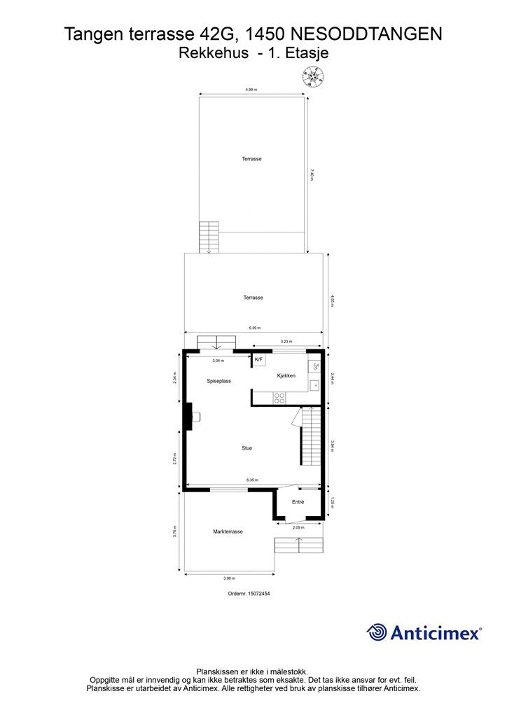 Plantegning 1. etasje
