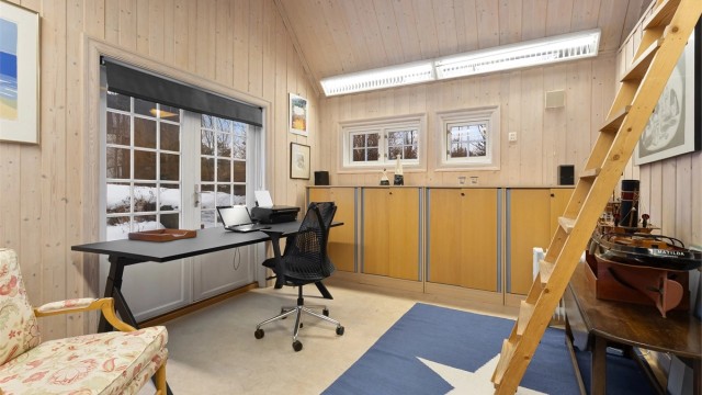 Annekset er på 26 kvm + loft