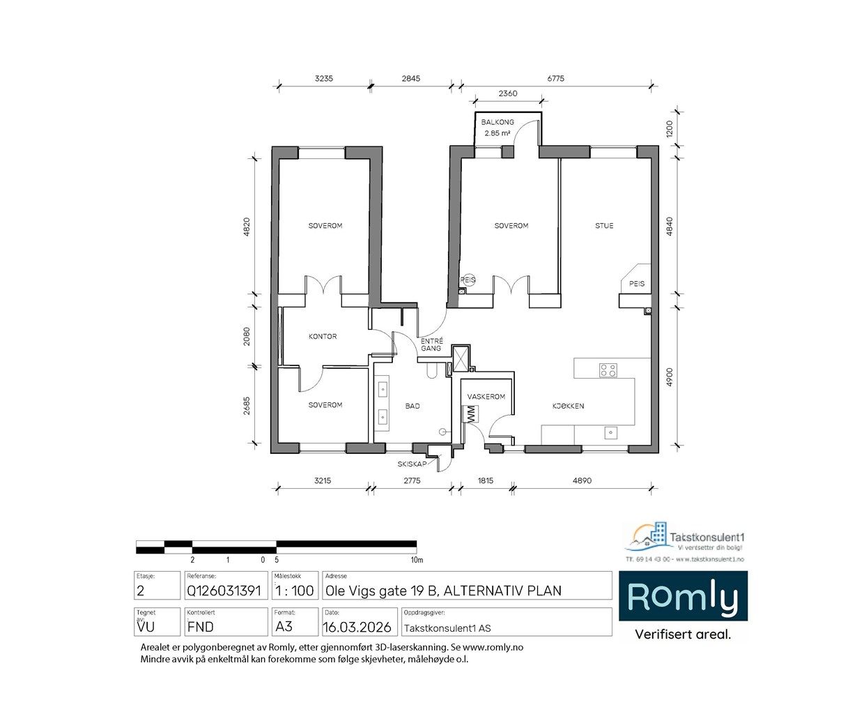 Alternativ plantegning 