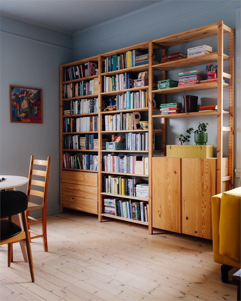 Gode møbleringsmuligheter for skap.