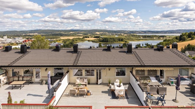 Eiendomsmegler Krogsveen v/Gisle Spidsberg ønsker velkommen til Blomstervegen 27C!
Foto: Svein Michaelsen