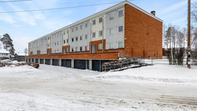 Leiligheten ligger i tredje, og øverste, etasje