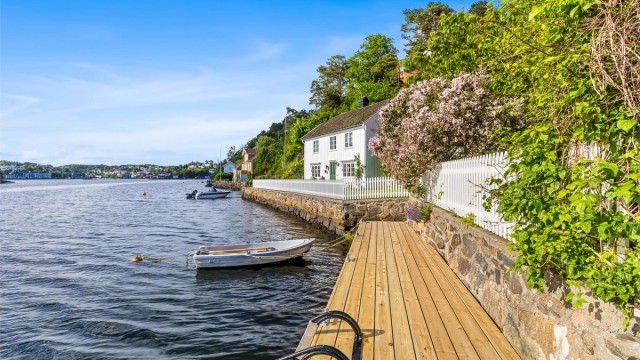 Her er det gode muligheter for bading, båtliv og fiske.