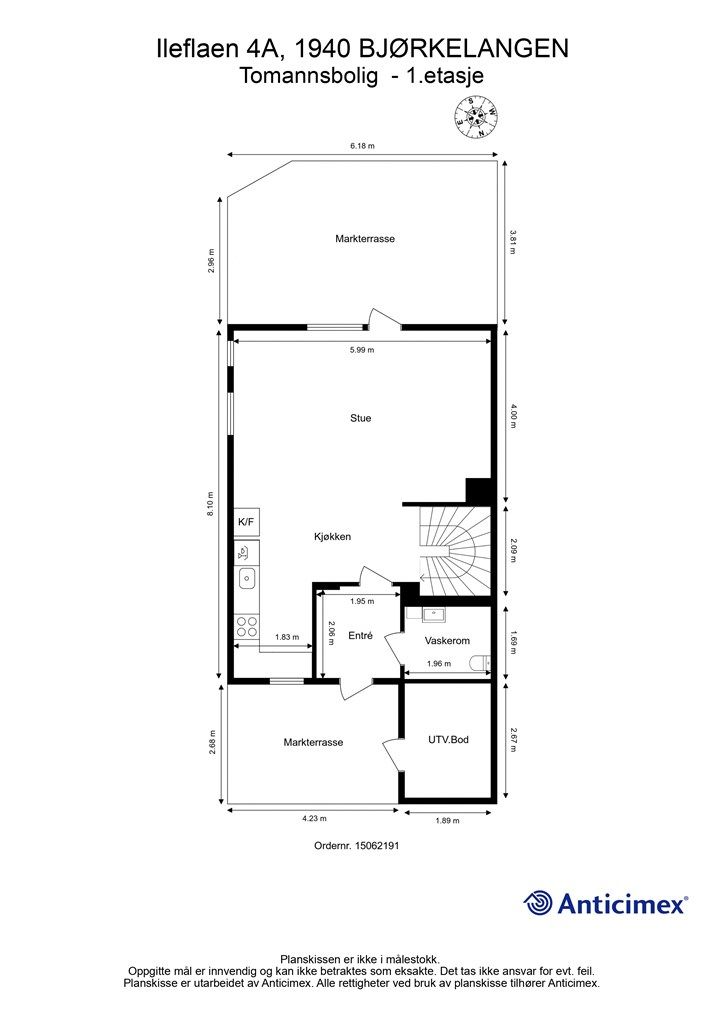 Ta en titt på plantegningen for å lettere orientere deg, før du blar videre. 
