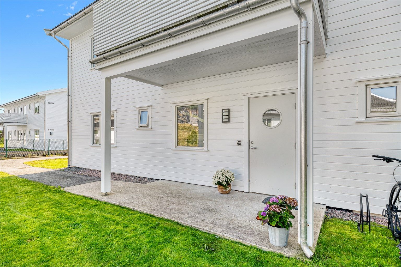 Felles inngangsparti. 