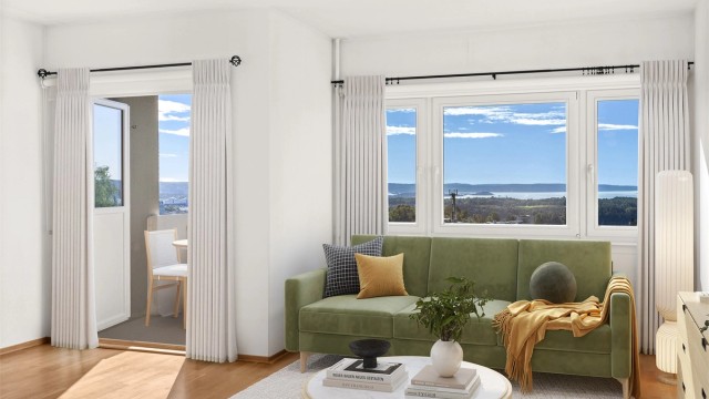 Velkommen til Silurveien 44! 3D-styling kun ment som illustrasjon. Størrelse og mål på møbler kan ikke betraktes som eksakte.