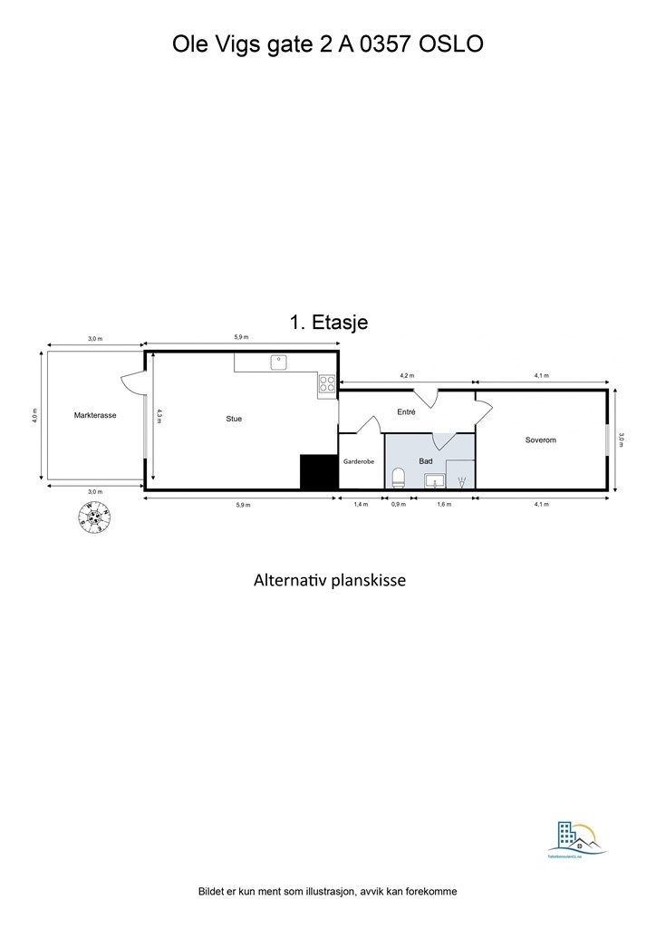 Alternativ plantegning