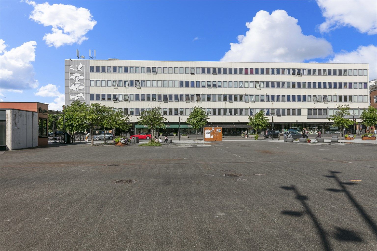 Leiligheten ligger i 4.etasje