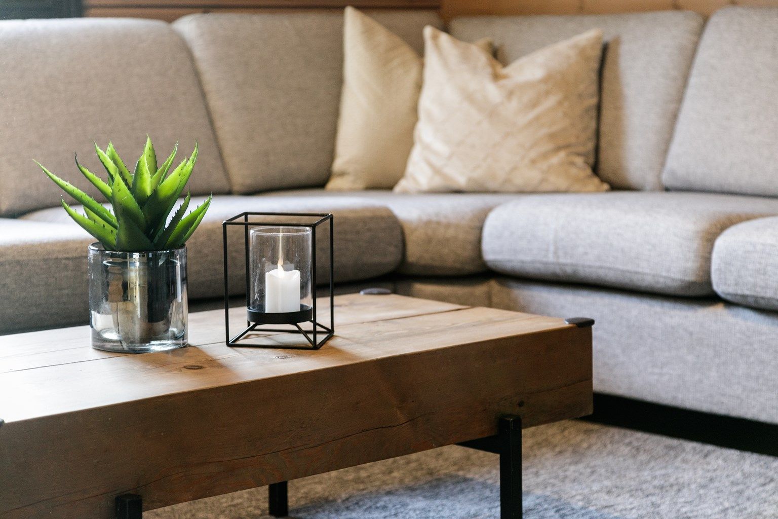 Detaljefoto fra stue