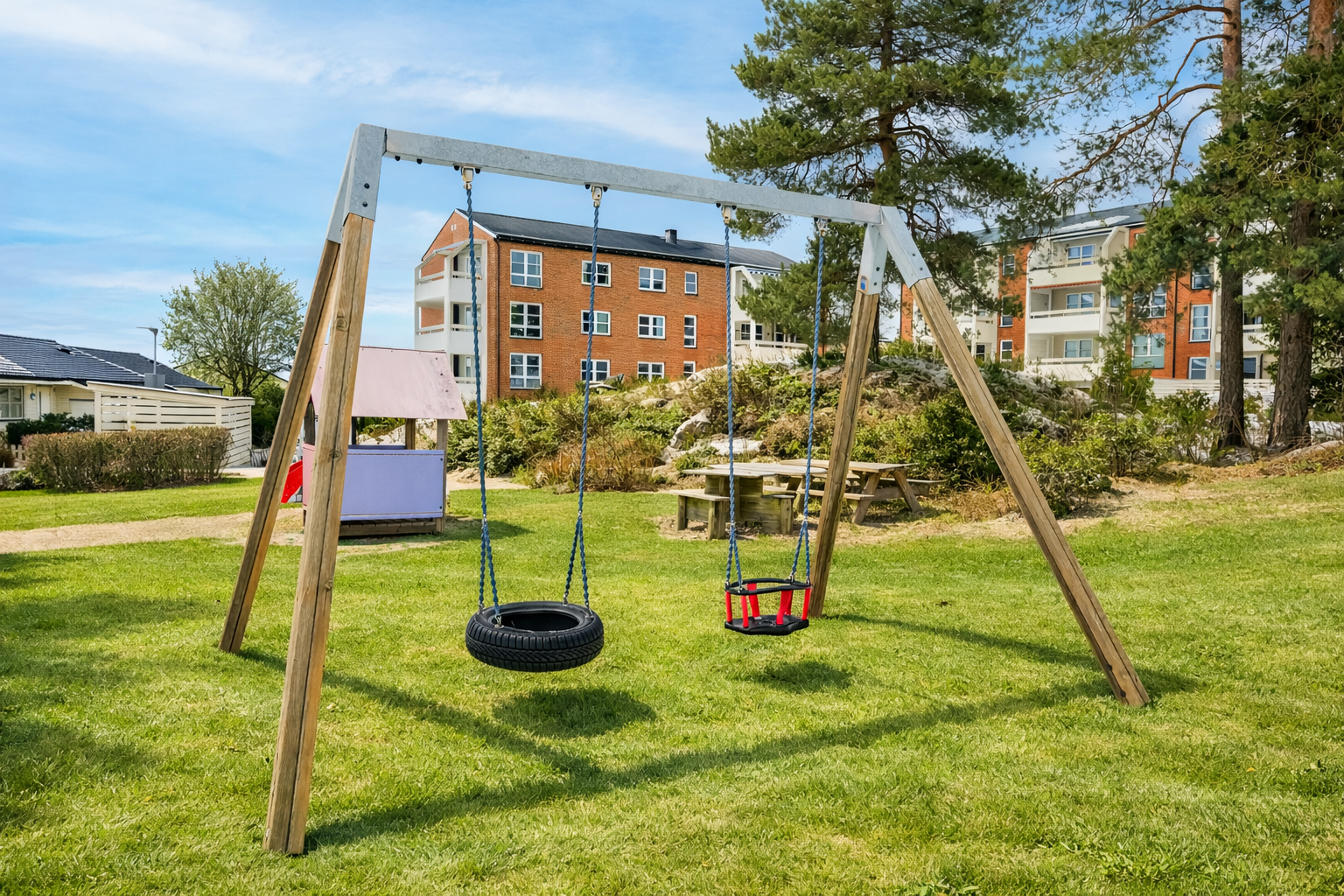 Sommerbilde (Bildet er Ai generert)